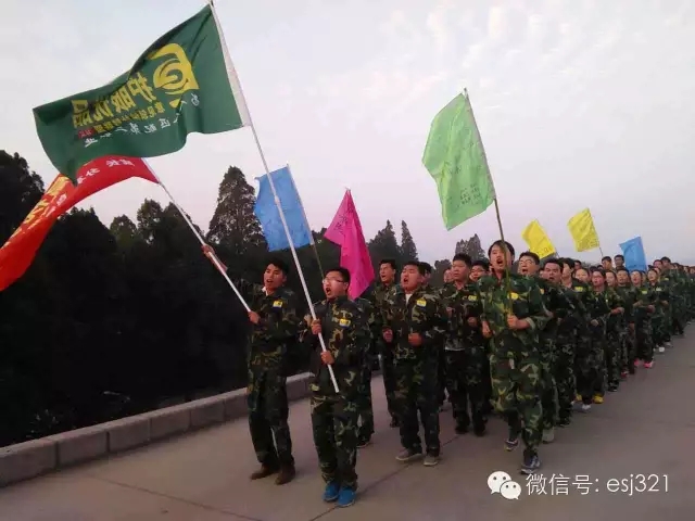 易視界“蝶變2015，野外拓展訓(xùn)練”完美收工